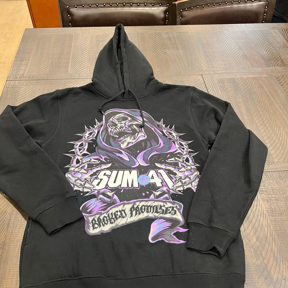Broken promises sum 41 collab hoodie men S